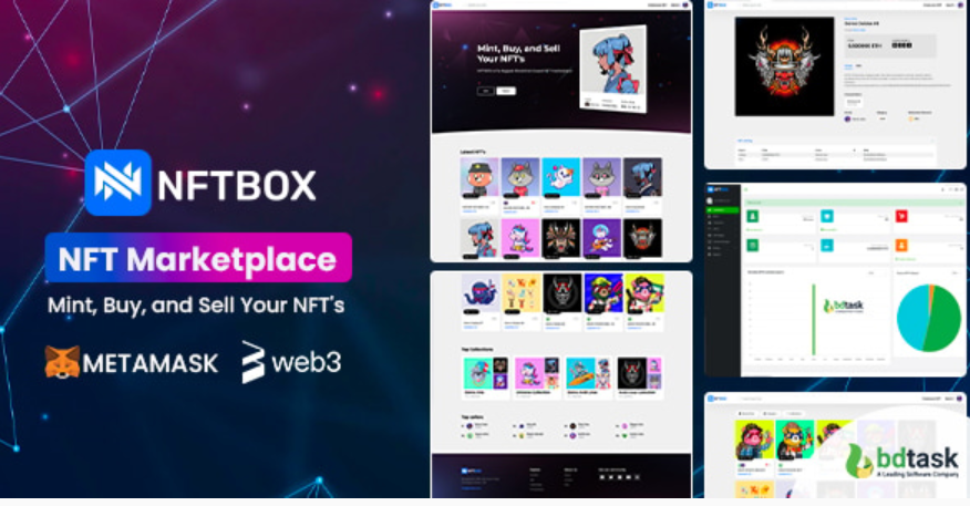 NFTBOX - NFT Marketplace Script