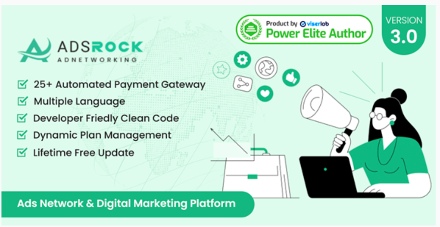 AdsRock - Ads Network & Digital Marketing Platform