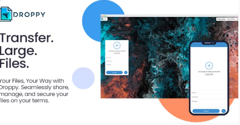 Droppy - Online file transfer and sharing