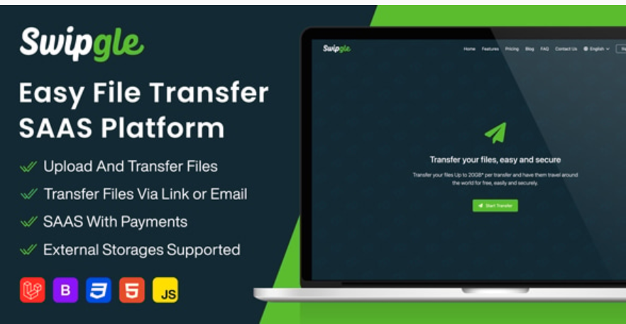 Swipgle - Easy File Transfer (SAAS)