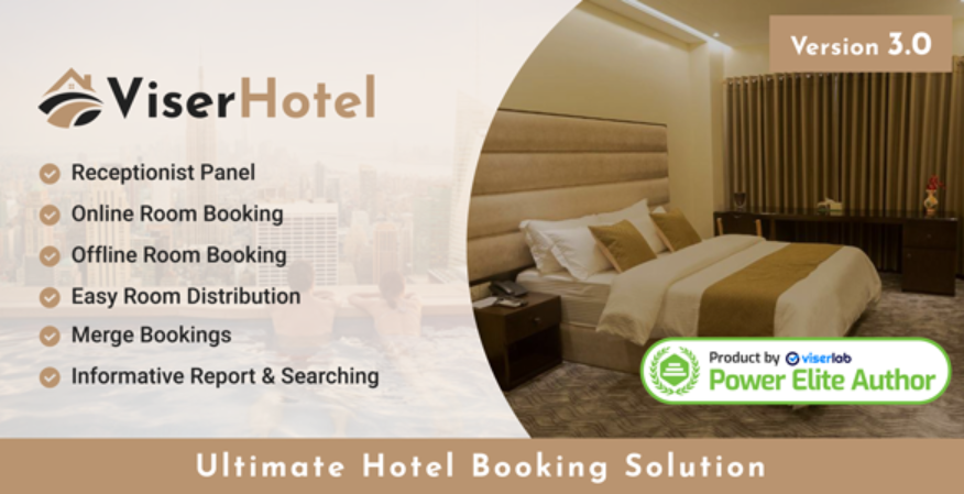 ViserHotel - Ultimate Hotel Booking Solution