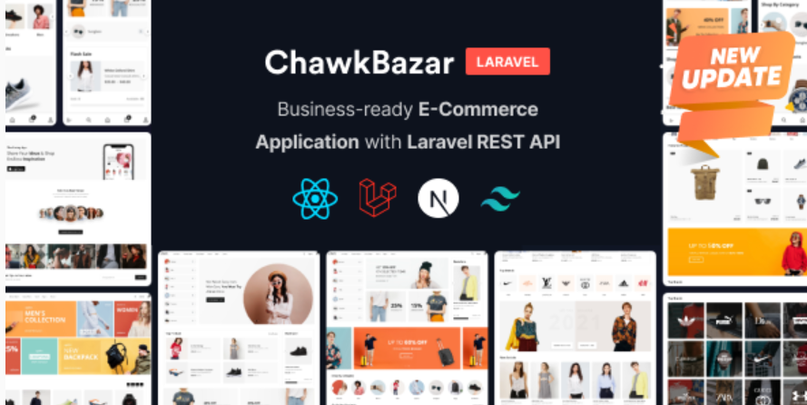 ChawkBazar Laravel - React, Next, REST API Ecommerce With Multivendor