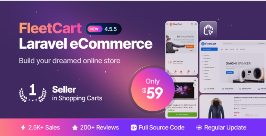 FleetCart - Laravel Ecommerce CMS