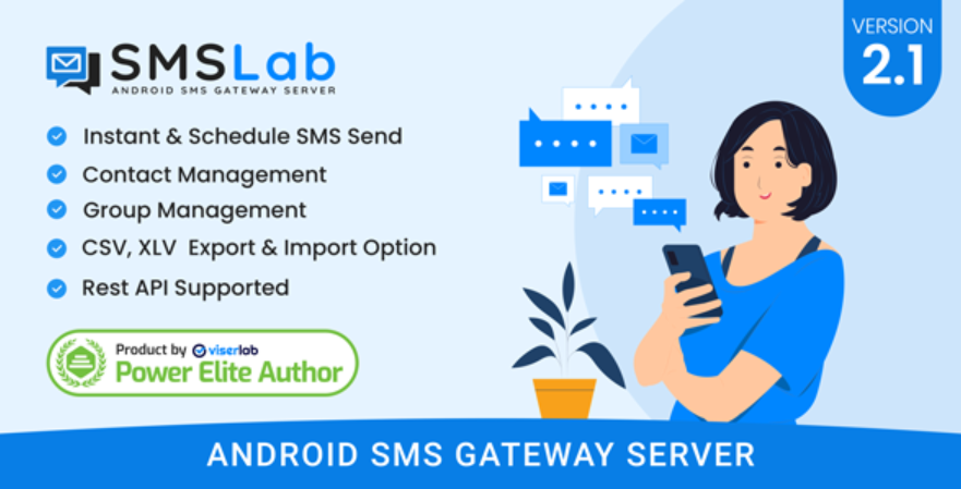 SMSLab - Android Based SMS Gateway Server